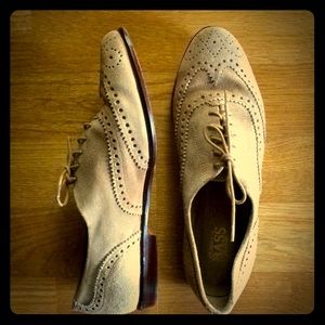 Vintage GH Bass suede Oxford “Aria II”